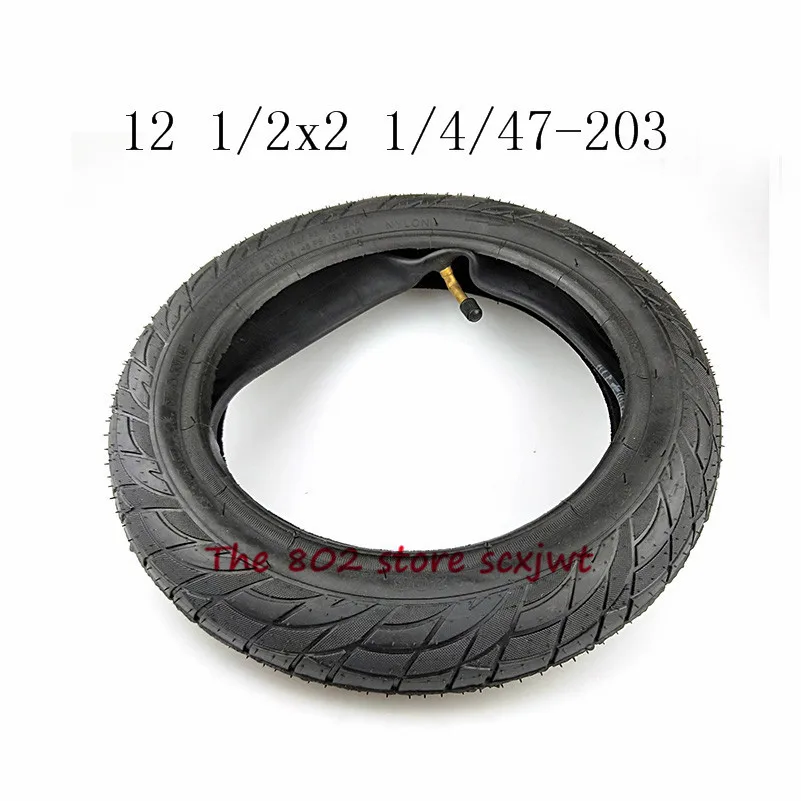 12 дюймов tyres12 1/2x2 1/4 47-203 внутренняя и внешняя шина для электрического велосипеда, переноска для ребенка, складной электровелосипед