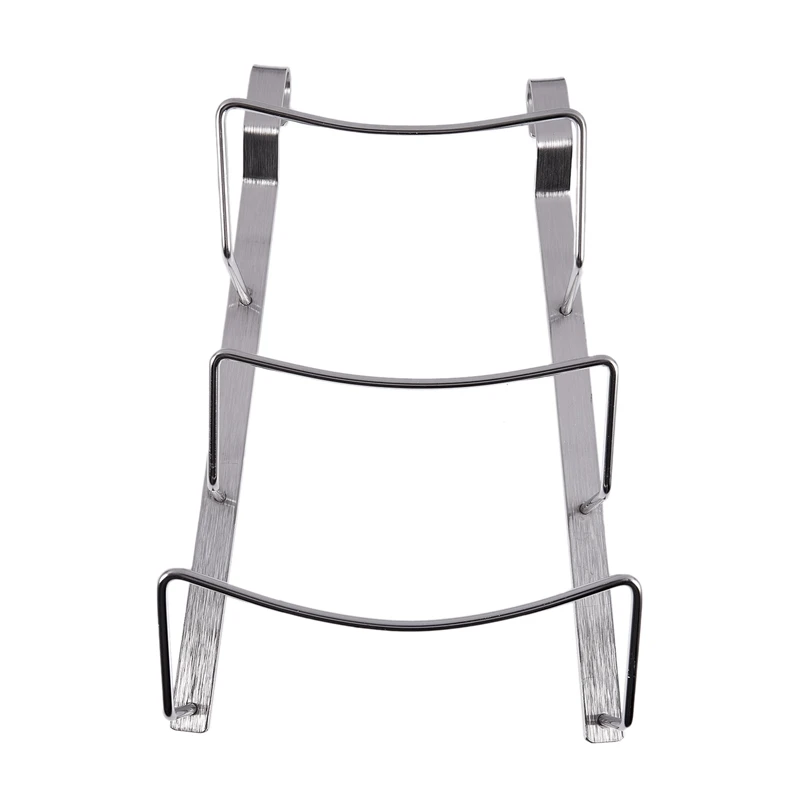 

Stainless Steel Pot Rack Storage Rack Wall Mount Pot Cover Organizer Holder Kitchen Accessories Organizer Kitchen Organizer Shel