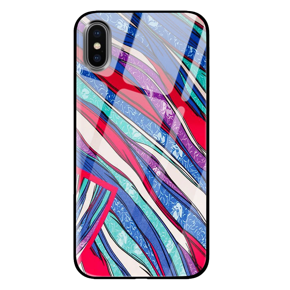 Настоящий белый мрамор для iPhone 5 5S 6 6s 7 8 Plus X XS XR 11 Pro макс. закаленное стекло чехлы - Цвет: 2