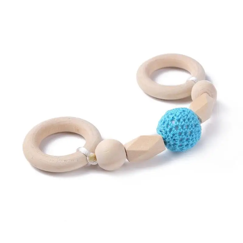 Пищевая силиконовая цепочка для укуса детский Прорезыватель легкий и нежный длительный срок службы новорожденный сенсорная игрушка подарок для душа
