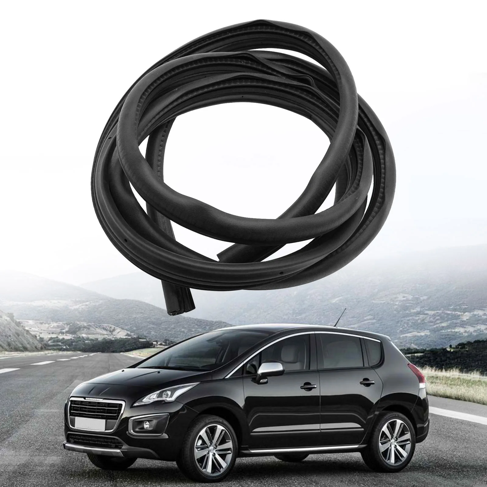 

Передняя дверная уплотнительная прокладка замена для PEUGEOT 3008 5008 2008-2016 9814855880 9676798080 автомобильные аксессуары