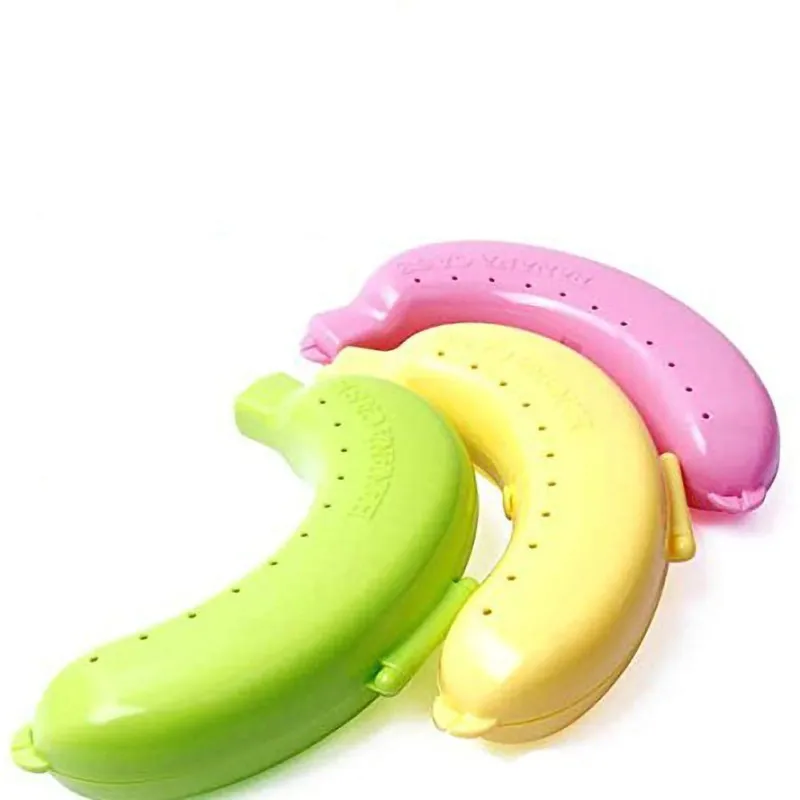 Чехол NEBanana, 3 упаковки различных цветов, держатель для банана, для путешествий, милый защитный чехол для хранения банана