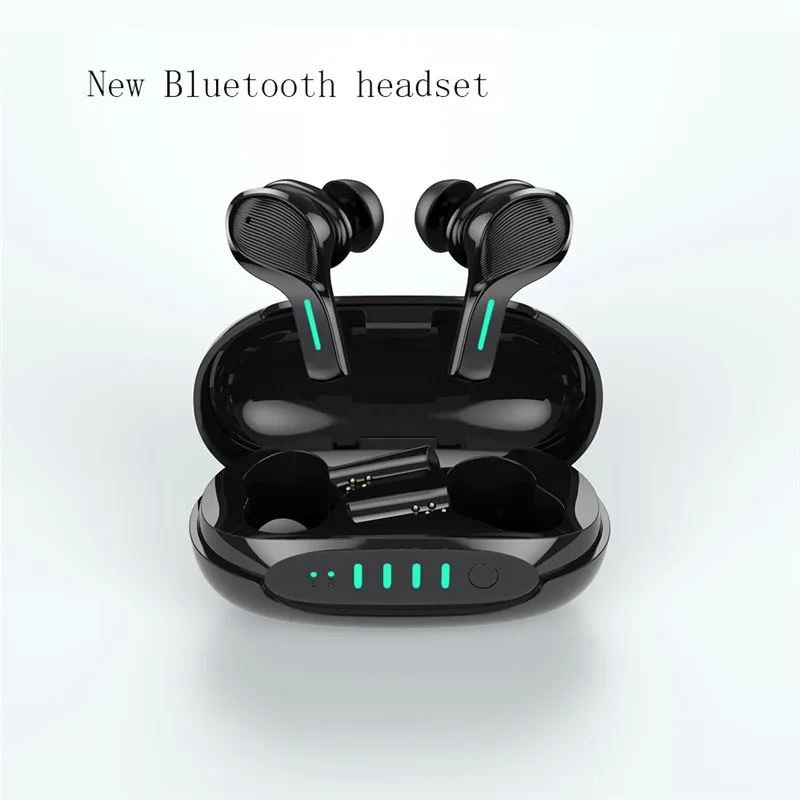 The New Private Model S9 Bluetooth Binaural Tws Explosion Model Wireless 5.0 In-Ear Noise Reduction Headphones