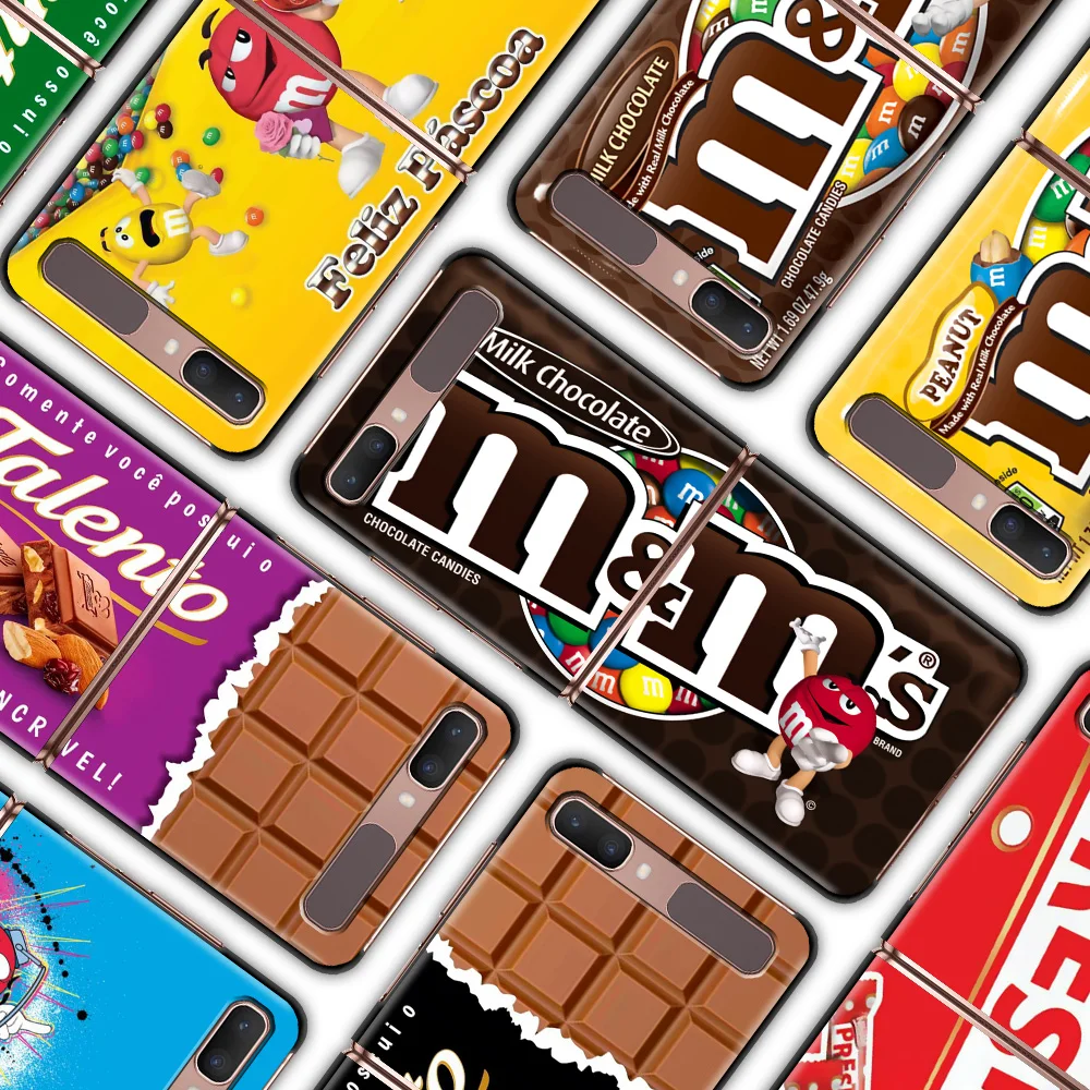 Жесткий чехол M &amp M's для телефона из поликарбоната с шоколадом Samsung Galaxy Z Flip3