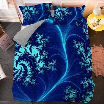 

Psychedelic Boho Bedding Set 2/3PCS Pillowcase Covers Duvet Cover Bedclothes Single Twin Full Queen King Size Drop Shipping