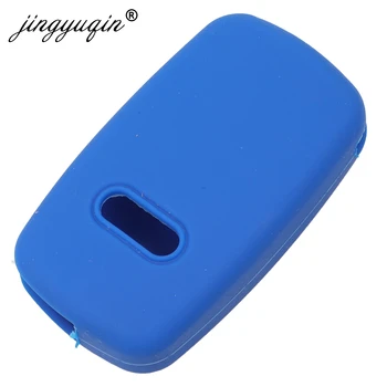 Keyforkess custodia portachiavi in Silicone per auto nuove per Audi A3 A4 A6 A8 TT 3 pulsanti Flip pieghevole chiave a distanza Shell Cover proteggi supporto - Jingyuqin custodia portachiavi in Silicone per auto nuove per Audi A3 A4 A6 A8 TT