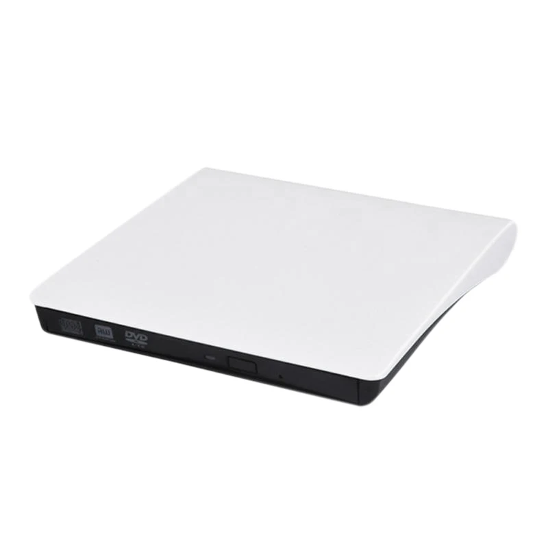  Portable Usb 3.0 External Cd-Rw Burner Rom Optical Dvd Drive For Laptop Pc Mac