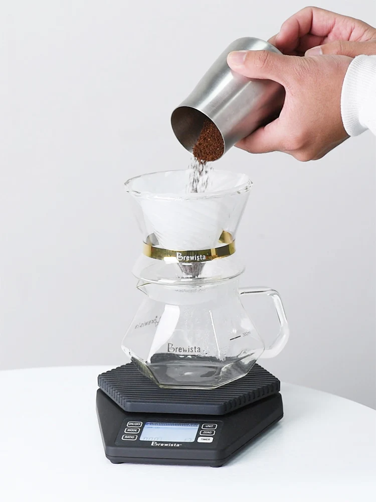 Brewista Intelligens Skála Ii 0,1 G/2 Kg 6 Könnyen Használható Módot Tartalmazó Eszpresszó/Öntési Beépített Időzítő Nano-Coat Vízálló - Image 2