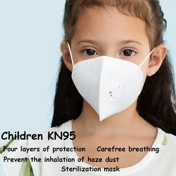 

IN STOCK,China Four-Layer Filter Children Dust Mask safe Breather Valve Haze Pollution Protection Filter Valve Mask Certified