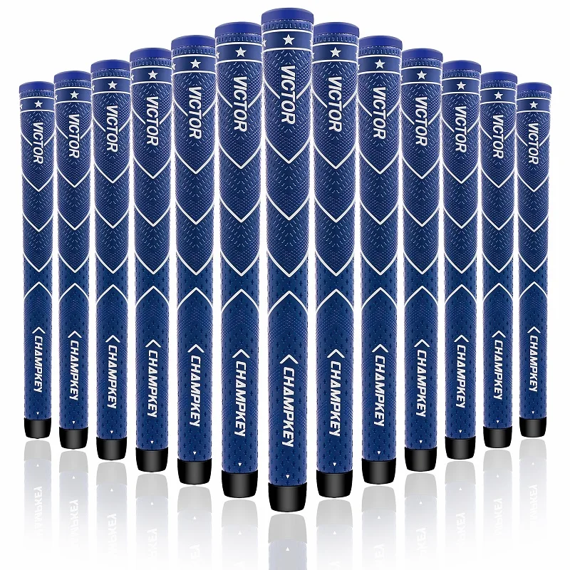 Champkey 9pcs/set Victor-PU Golf Grips Soft Tacky Polymer Golf Club Grips Ideal for Clubs