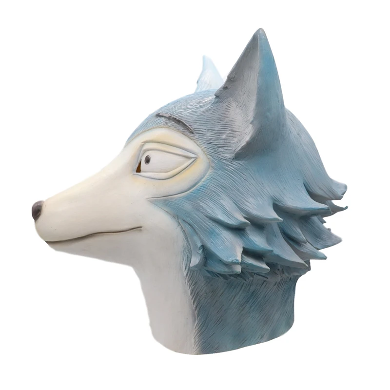 Животное Аниме BEASTARS Волк Косплей с маской для лица маскарадная латексная маска реквизит