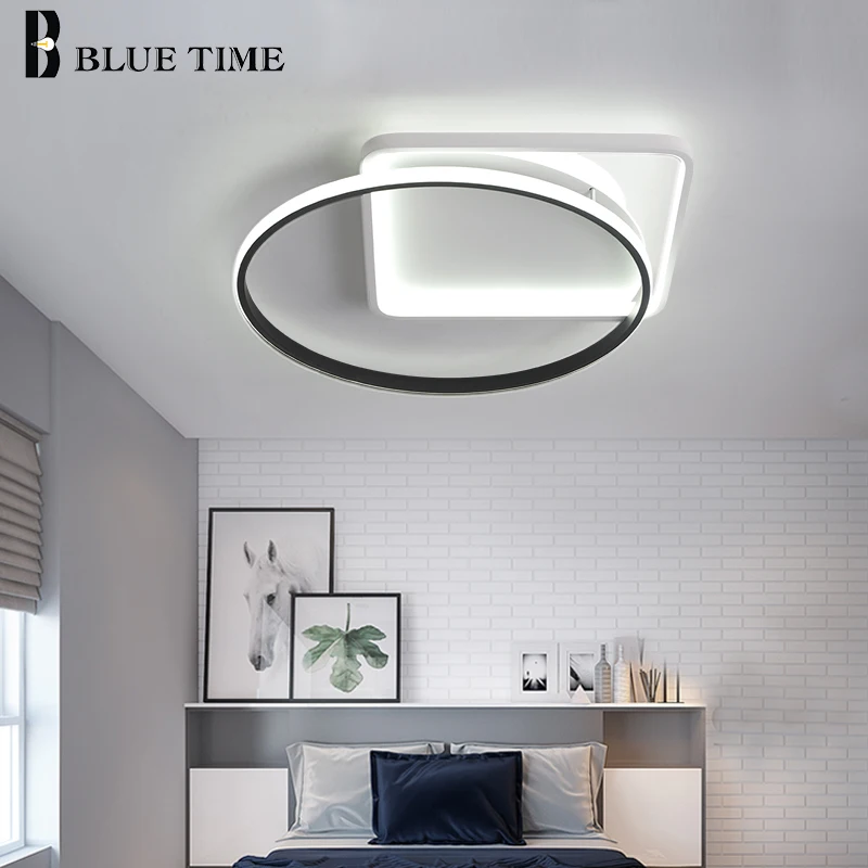 

Modern LED Ceiling Lights For Living Room Bedroom Dining Room Surface mounted Round Metal Ceiling Lamp Dimmable Lighting Fixture