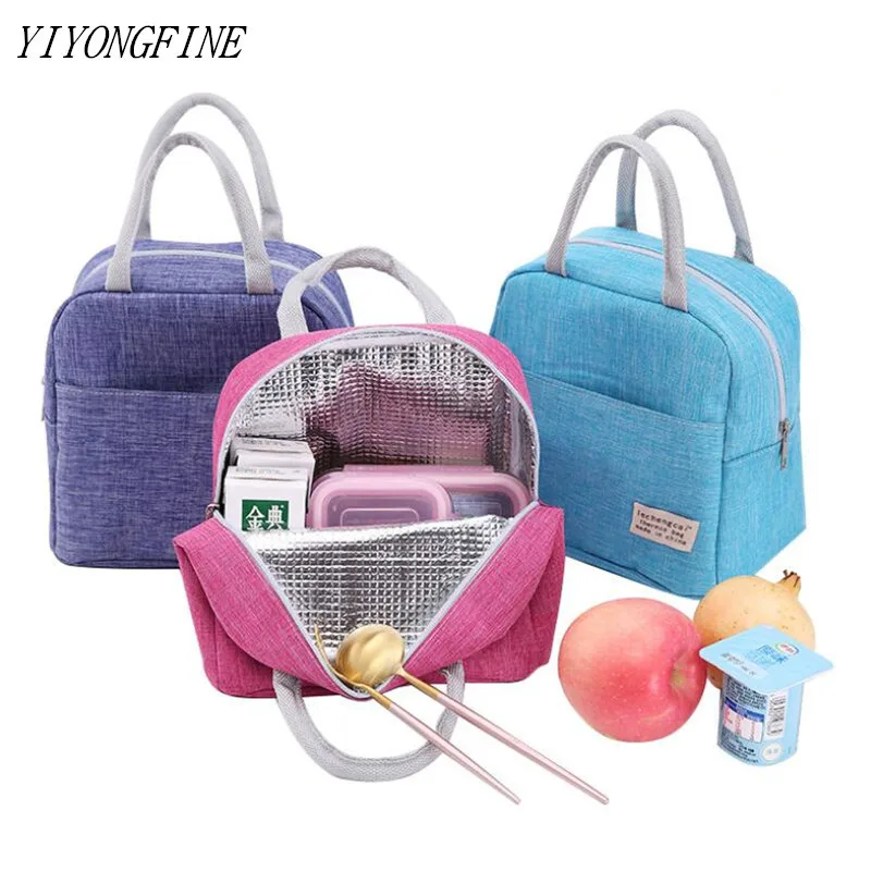 Best Offers Lunch-Bags Loncheras Portable Food-Bag Insulation Large-Capacity Women for Thick Organizer 9YaLQEa0j3z