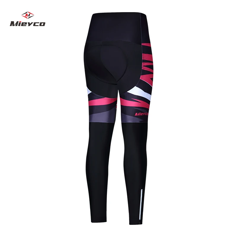 Pantaloni sportivi da donna ciclismo lungo palestra donna collant per MTB bicicletta Mountain Bike 20D abbigliamento imbottito in Gel pantaloni da corsa all'aperto