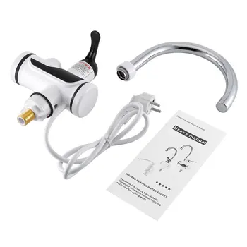 

Home Kitchen Bathroom Electric Faucet With Temperature Display Electric Faucet Instant Electric Faucet