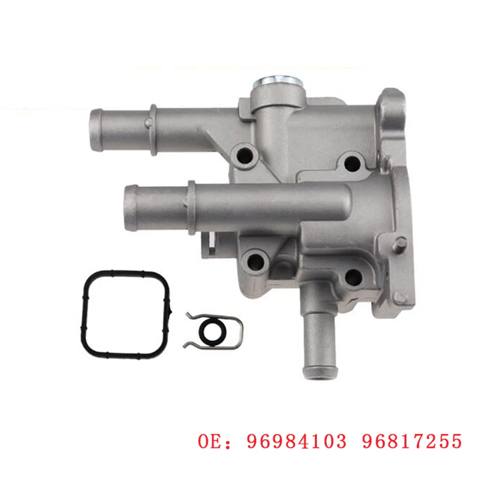 Алюминиевый корпус термостата для Chevrolet Chevy Cruze Aveo Orlando для Opel Astra Zafira Signum Moka 96817255