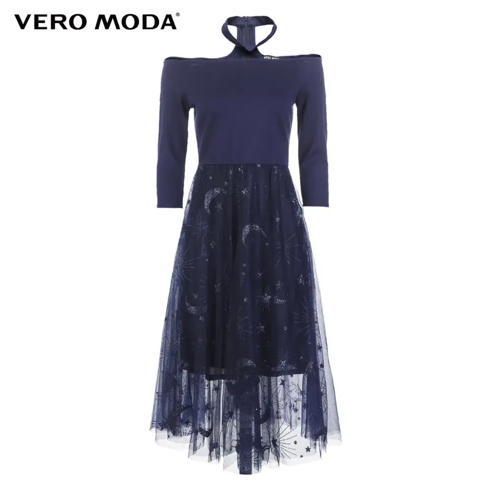 Vero Moda/женские вечерние платья с открытыми плечами и пайетками | 319161511