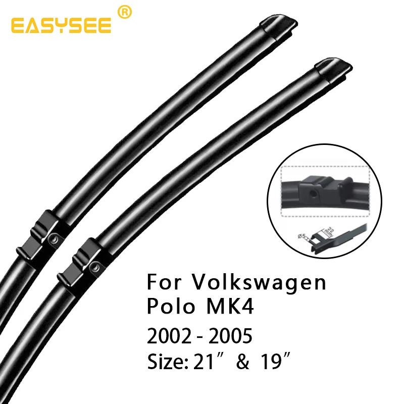 Щетки стеклоочистителя для Volkswagen VW Polo Hatchback MK4 MK5 подходят боковых штифтов/кнопок