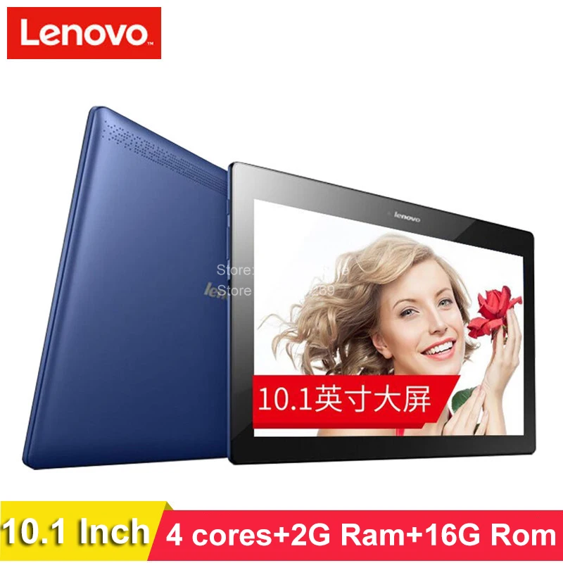 Lenovo tab 2 планшет с 10 1 дюймовым дисплеем четырёхъядерным процессором MTK 8165 ОЗУ Гб