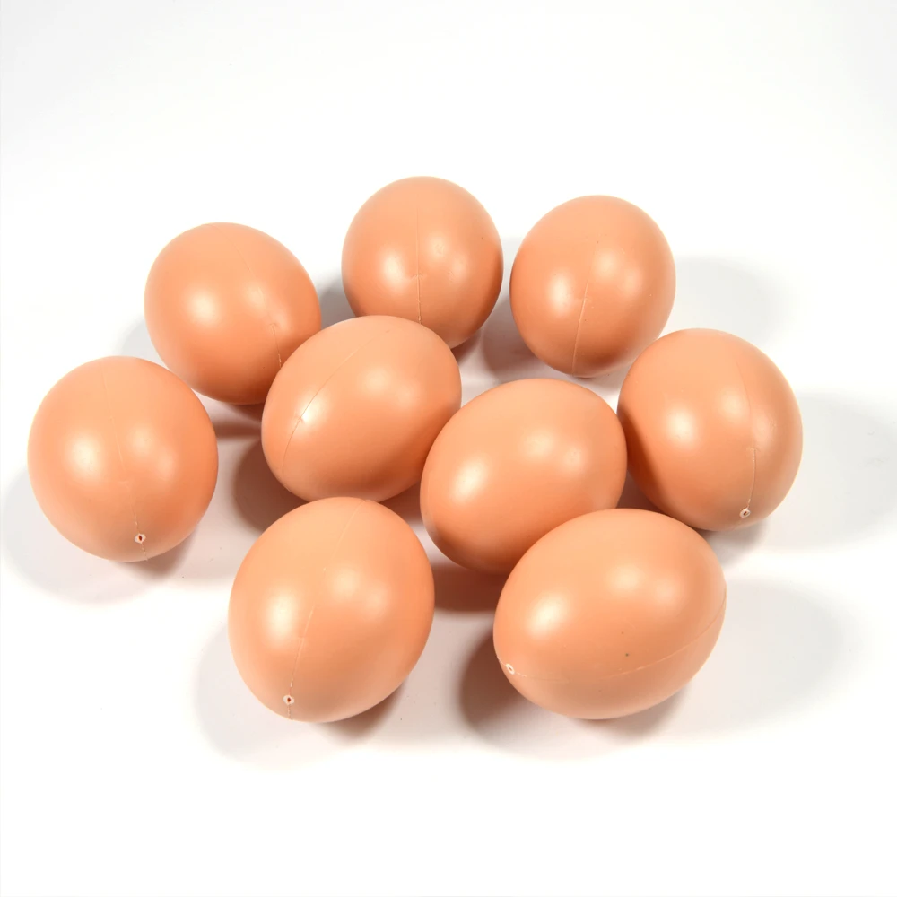 30 Pcs Chicken House Small Fake Eggs Farm Animal Supplies Cages