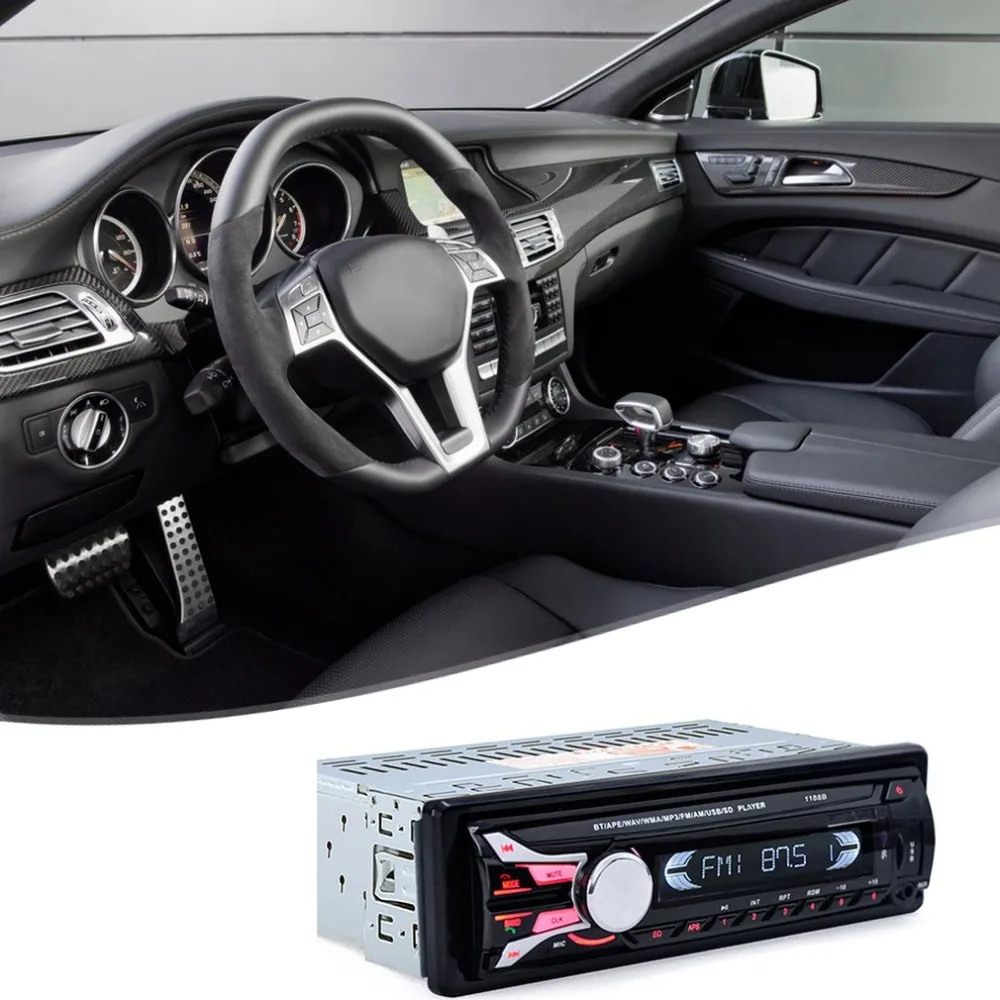 Автомобильный беспроводной Mp3 Автомобильный Mp3 плеер карта машина Usb флеш-накопитель беспроводной автомобильный аудио 1188B Fm радио карта Машина