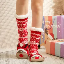 Женские носки, Женский Рождественский подарок, модные зимние милые шерстяные носки, женские сумасшедшие носки, женские теплые носки с животными