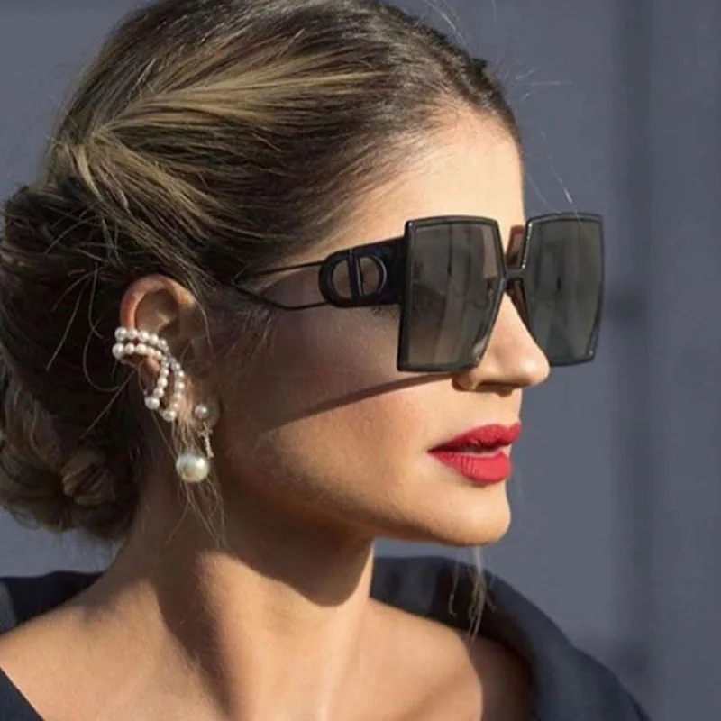 Hollow Square Sunglasses