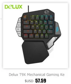 Delux M910GB 2,4G беспроводная мышь эргономичная Вертикальная мышь с 9 кнопками 2400 dpi со съемной подставкой для рук офисные Мыши для ПК ноутбука