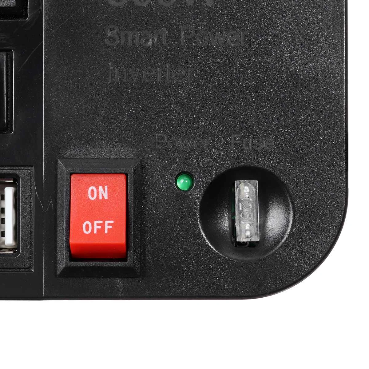 4 USB Инвертор 300 Вт 12В в 220В трансформатор напряжения модифицированный синусоидальный инвертор питания 12В в 220В преобразователь Светодиодный дисплей