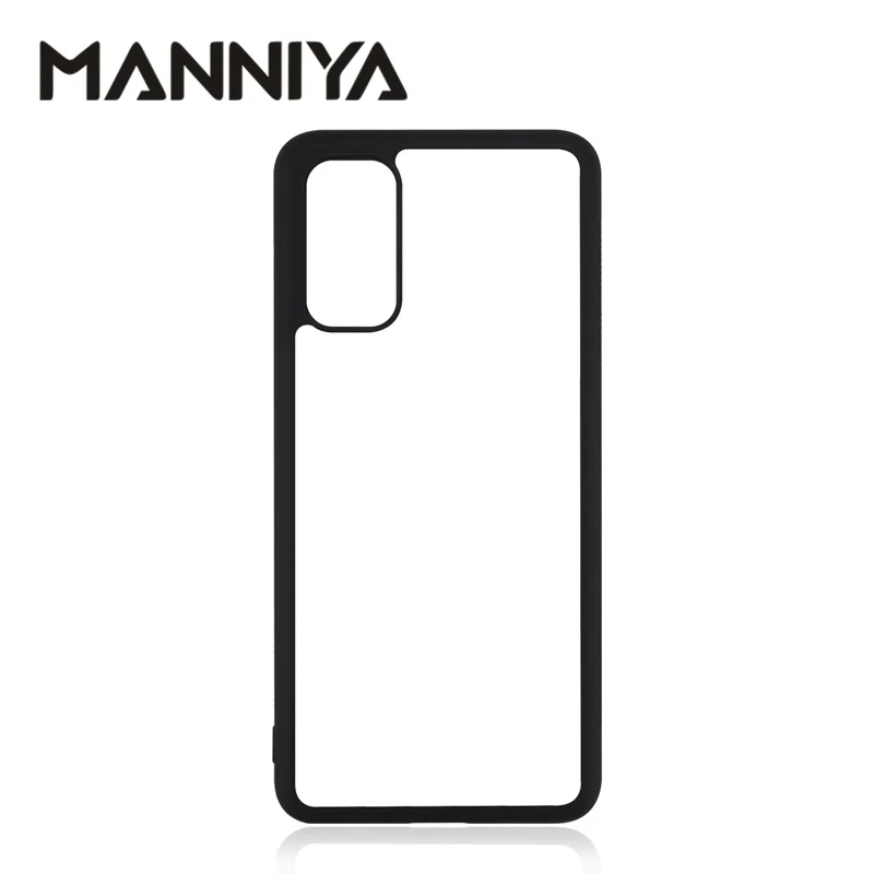 MANNIYA для Samsung Galaxy S20/S20 plus/S20 ультра сублимационный чистый ТПУ + ПК резиновый чехол с