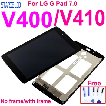 For LG G Pad 7.0 V400 V410 LCD Display Digitizer Screen Touch Panel Sensor Assembly Replacement Parts for lg g pad lg v700 vk700 v700 touch screen digitizer glass replacement free shipping