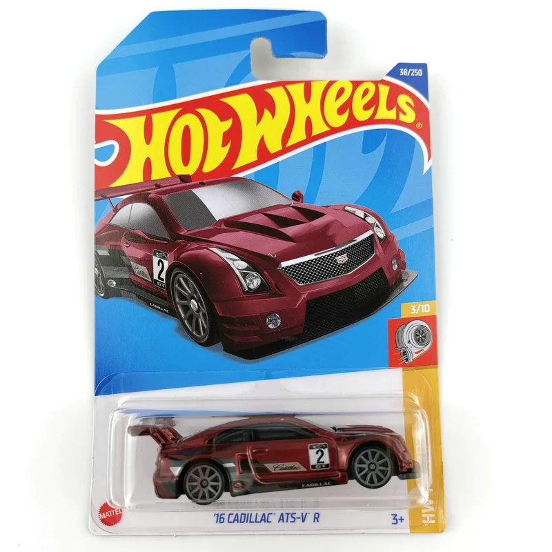 

2022-38 Hot Wheels Cars 16 CADILLAC ATS-V R 1/64 Metal Die-cast Model Collection Toy Vehicles