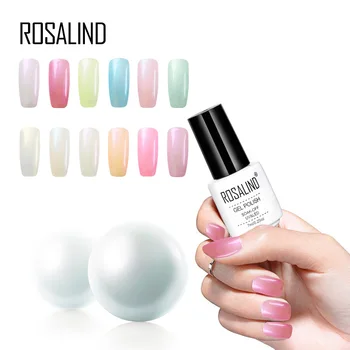 

ROSALIND Pearl Nail Glue UV Gel 7ml Gel Nail Polish Гель лак Nail Art