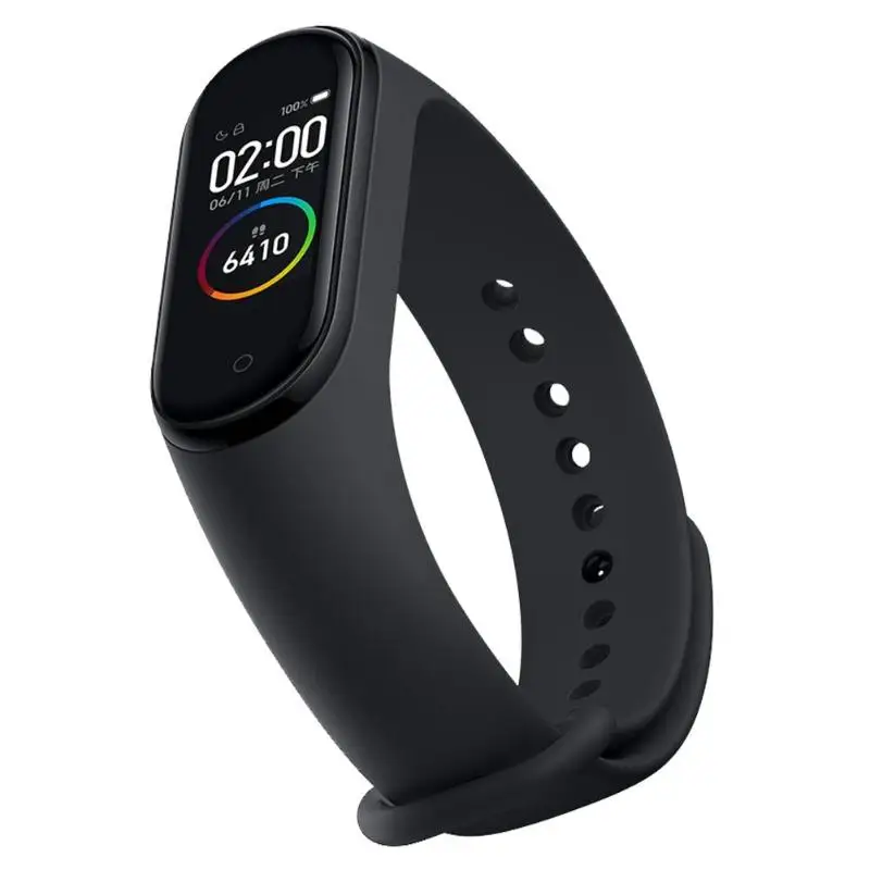 CN версия Xiaomi mi смарт-браслет 4 3 цвета AMOLED экран mi Band 4 фитнес-трекер Bluetooth спортивный водонепроницаемый браслет