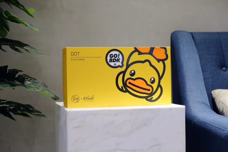 Xiaomi Mijia LoFree Duck Dot Keyboard and Mouse Set description image 4