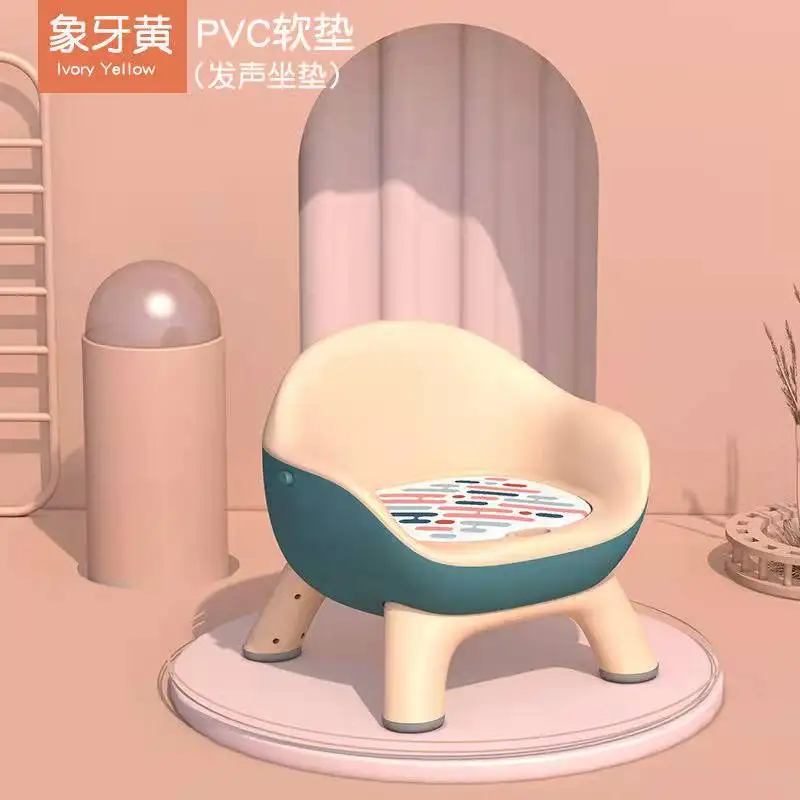 Children's stool baby eating dining chair baby calling chair back seat home small bench low dining table children dining chair