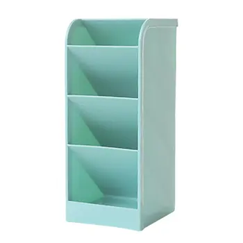 

Desk Organizer Home Office Diagonal Matte Pencil Case High Capacity Compartment Desk Stationery Rack Cosmetic Brush Holder