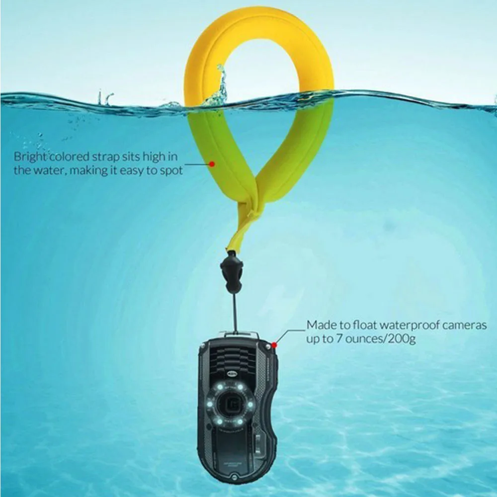 Hot Floating Wrist Strap for Gopro hero chest Head Wrist Mount Strap Hand bobber Action Camera