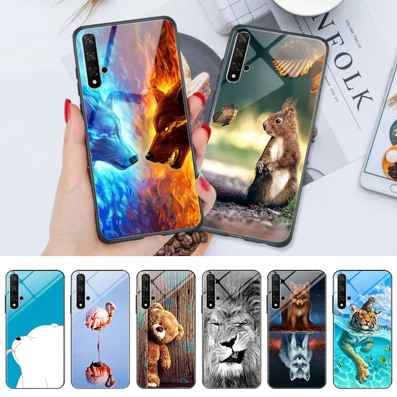 Бампер для Huawei Y5 2019 Y6 Prime 2018 Lite Y7 Nova 5T 3i чехол телефона глянцевый Жесткий из