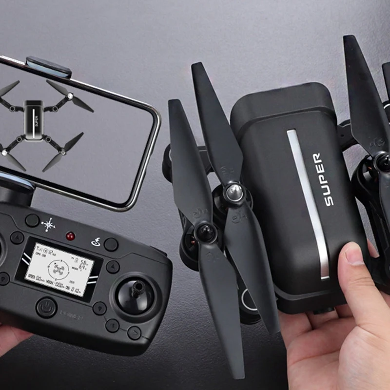 4K Hd Dual Gps Professional Drone Four Axis Aircraft Remote Control Aircraft Professional 5G Drone 1080P Camera Positioning Inte