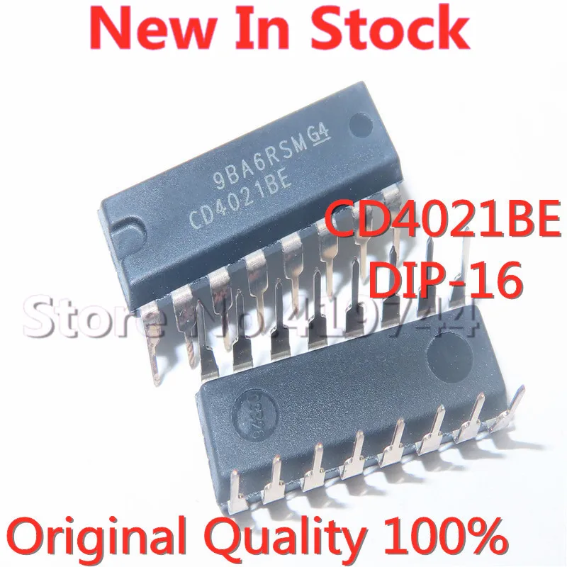 

5 шт./лот CD4021 CD4021BE DIP-16, задний элемент переключения, новая Оригинальная интегральная схема