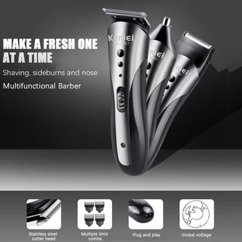

Hair Trimmer Multifunctional Suit Household Hair Clipper Hairdressing Scissors Head Electric Hair Cutting Machine Men Grooming