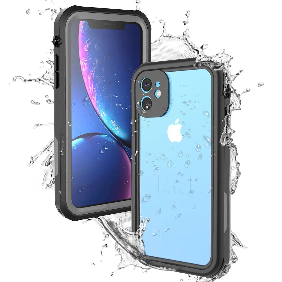 IP68 Водонепроницаемый чехол для iPhone 11 6,1 дюймов чехол Полная защита тела ударопрочный и защищает от грязи устойчивый к царапинам чехол для телефона