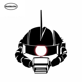 

HotMeiNi 13cm x 7.3cm GUNDAM Car Sticker Car Helmet Motorcycle Accessories JDM Polyethylene Sunscreen Oem