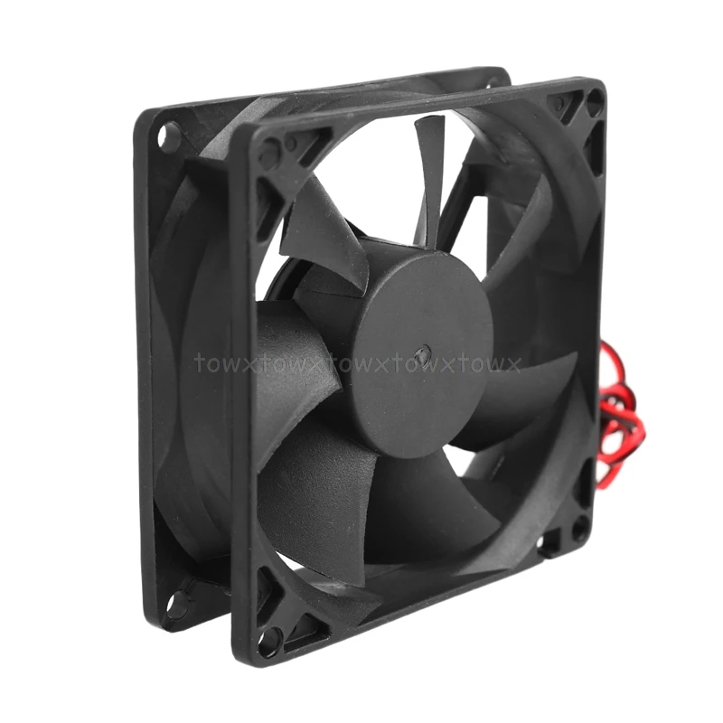 Cooling Fan Gaming Cooling Fan 80 x 80 x 25mm 12V 2-pin brushless cooling fan for computer CPU System Heatsink