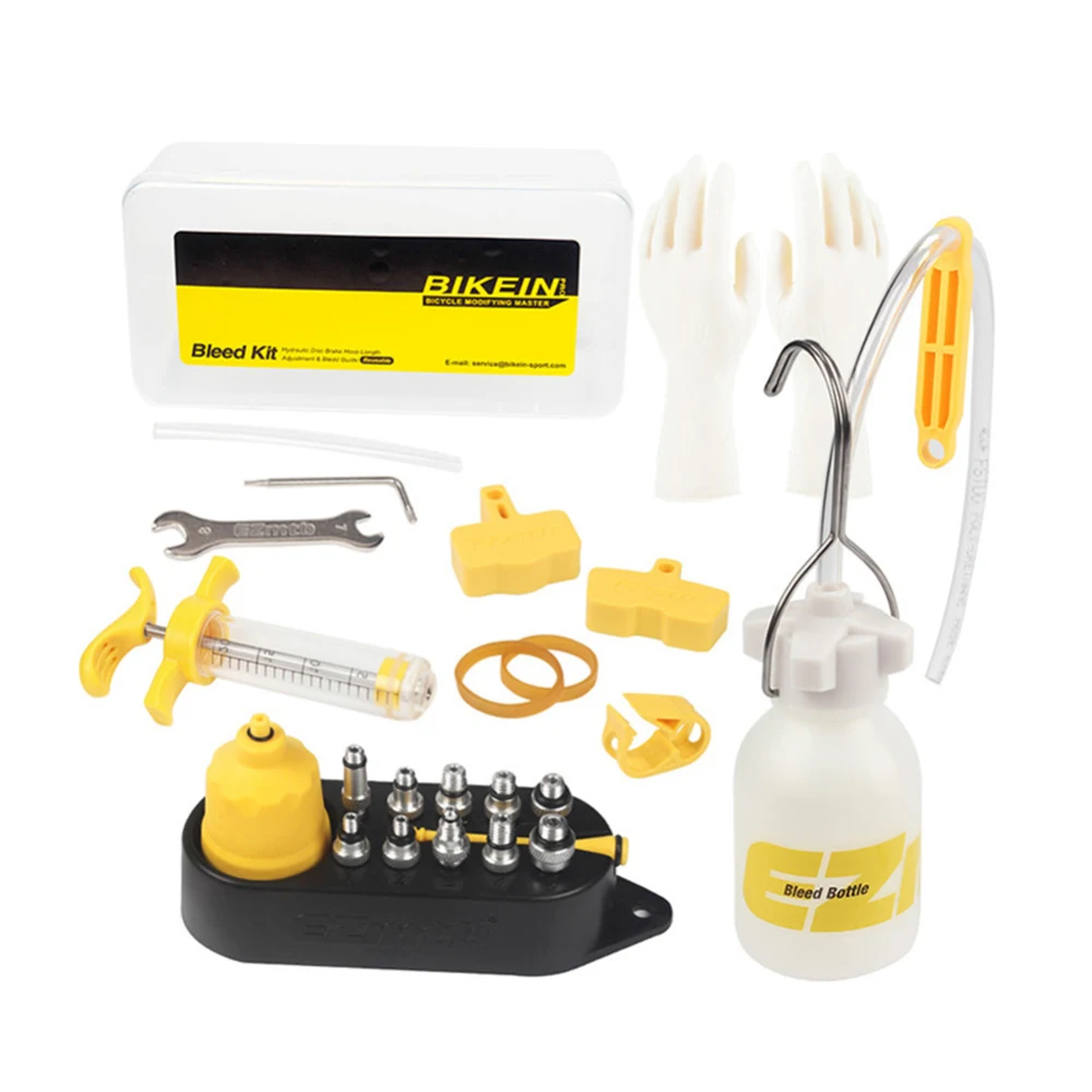 

Bicycle Hydraulic Disc Brake Oil Bleed Kit Tools Repair Tool for SHIMANO SRAM TEKTRO Bicycle Repair Oil Filling Oil Change Tool