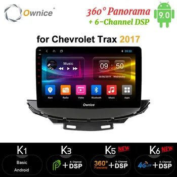 

Ownice 2DIN Octa 8 Core Android 9.0 Car Audio DVD Player carplay DAB+ DVR 360 Panorama DSP 4G LTE SPDIF FOR CHEVROLET TRAX 2017