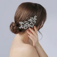 Стразы TRiXY H78, гребни для волос, головной убор на выпускной, свадебные аксессуары для волос, хрустальные цветы, украшения для волос, аксессуары для волос