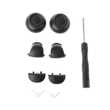 9-In-1 Analog Thumb Sticks L1 R1 L2 R2 Trigger Buttons Kit For PS4 Controller 