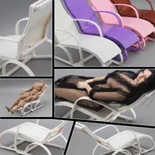 

1:6 Beach Chair Model Scene Props For 12" Female Male PH TBL Action Figure Body